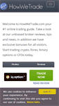 Mobile Screenshot of howwetrade.com